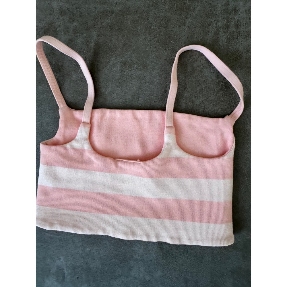 Free People Movement Tighten Up Reversible Bra Pastel Peach Combo XS/S NEW $58 - Picture 4 of 5
